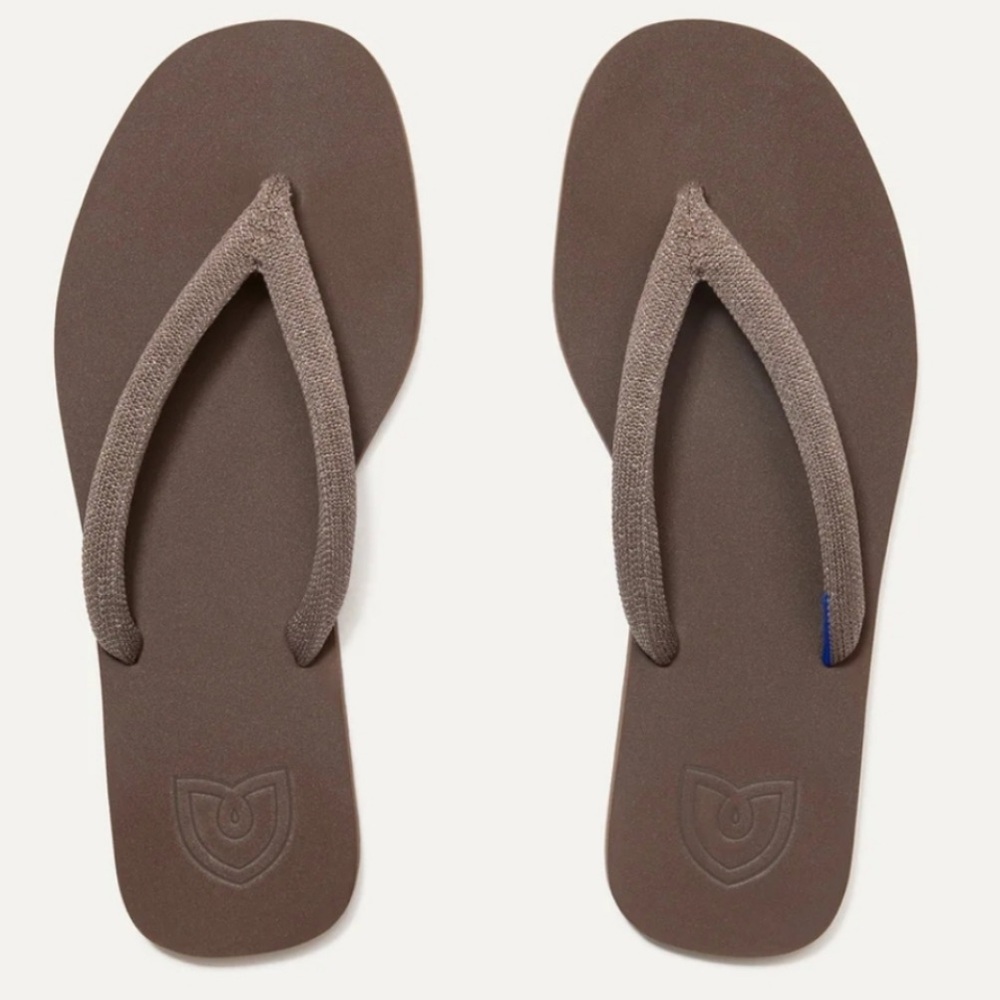 ROTHY’S | The Flip (Flop) |Shimmery Shell | Women’s Size 9